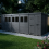 18x6 Pent Composite Shed Tanalised (Single Door, With Windows) 3