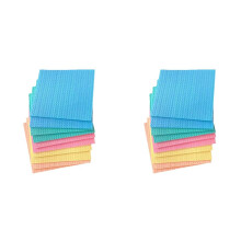ÅTeranväNdbara Disktrasor, Cellulosasvampduk för KöK, Absorberande RengöRingsduk, 20-Pack, Flera FäRger