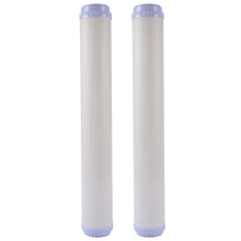 2X 20 Inch Ultrafiltration UF Membrane Filter Elements Flat Mouth Universal Water Purifier Filter Elements