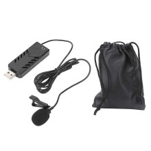 Φορητό μικρόφωνο Mini Collar USB2.0 με πέτο για ηχογράφηση σε υπολογιστή σ