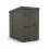 4x7 Pent Composite Shed Tanalised (Single Door, No Windows) 2