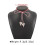 Κολιέ με κρεμαστό κόσμημα Goth Velvets Heart Choker για γυναίκες Κομψό ύφανση μ 3