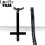 Κολιέ με ανάποδο σταυρό και παγανιστική τέχνη από ανοξείδωτο ατσάλ 2
