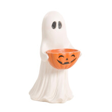 Statue de spectres en résine de 14 pouces avec bol à bonbons-UN