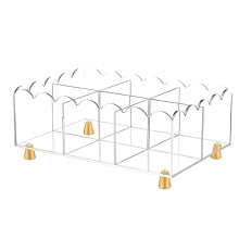 Clear Tea Bag Holder for Break Room Counters and Packet Access
