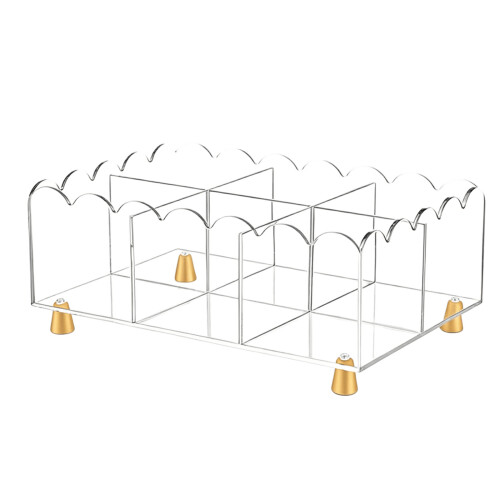 Clear Tea Bag Holder for Break Room Counters and Packet Access