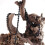 Κομψό κολιέ με χάντρες και μενταγιόν σταυρού, ρυθμιζόμενο μήκος, κο 4