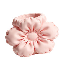 Blumen-Desktop-Halter für Stifte, Bürsten, Haargummis und-Rosa