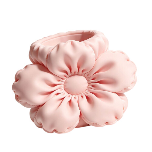Blumen-Desktop-Halter für Stifte, Bürsten, Haargummis und-Rosa
