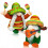 Fiesta Gnome βελούδινη διακόσμηση, συμβατή με προμήθειες πάρτι Cinco de Mayo, 5
