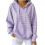 Womens  Oversized Hoodies Pullover Sweatshirts Casual-Purple M 1