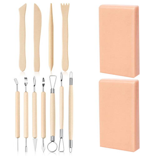 Beginner Clay Sculpting Tool Set for Figurine Work and DIY Craft