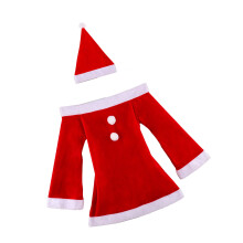 Holiday Dress Set with Santa Hat for Christmas Performances-05