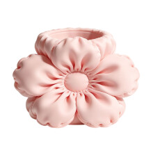 Flower Desk Holder Storage Cup for Pens Brushes and Small-Pink
