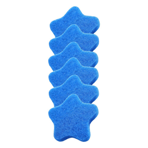 Laundry Pet Hair Remover Helper Set, 6 Polyurethane Washer Pads