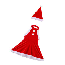 Christmas Party Outfit Set with Matching Santa Hat for Group-02