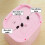 Candy color three-dimensional digital silent alarm clock creative alarm clock gift 3