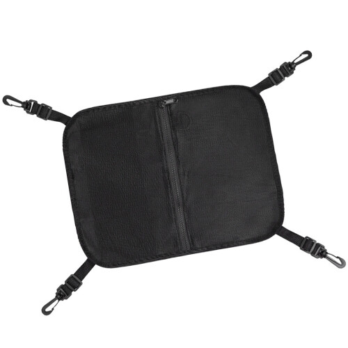 Small item deck carry bag with breathable body, center access
