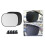 Auto Side Window Privacy Cover Pair with Suction Cups, Foldable 2