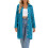 Womens Cable Knit Cardigan Sweaters Oversized-Light Blue XXL 1