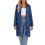 Womens Cable Knit Cardigan Sweaters Oversized-Dark Blue L 1