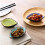 1pcs Ceramic Seasoning Sauce Dish Plate Leaf Shape Kitchen Snacks Serving Plate 4