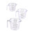 Measuring Cups Set, Liquid Measuring Cups for 3 for Kitchen Plastic Set Baking Tool Plastic Measuring Cups 1