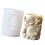Cilindrische kaarsvorm Ocean Shell Texture Casting Mold voor 1