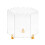 Daily Coffee Counter Holder in Clear Acrylic for Shared Spaces 1