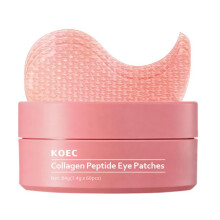 KOEC Collagen Peptide Eye Patch 60 Pcs Anti-Wrinkle Dark Circle Eye Mask Brightening Eye Care