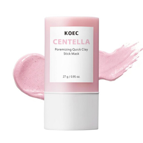 (27g) KOEC Centella Clay Stick Mask 27g Deep Cleanse Hydrating Pore Minimizing Face Stick