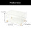 Home Office Paper Storage Rack, Clear Acrylic Desktop File Tray 3