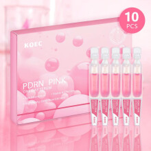 (10pc) KOEC Pink PDRN Serum Stick 10 Pack Hydrating Moisturizing Nourishing HA Face Serum