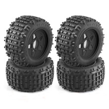 4 StüCk 152 mm 1/8 1/10 für Truck Reifen mit 12 mm 14 mm 17 mm Radsechskant für Sledge E-Revo ARRMA KRATON Outcast,1