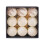 Textured Christmas Tree Trim, 9 Count Holiday Bauble-Beige 1