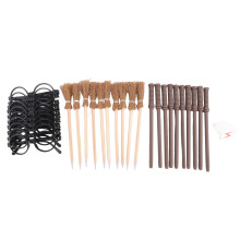 40Pcs/Set Wand Pencils Tattoo Stickers Broom and Glasses Wizard Party Favors Wizard Wands Theme Party Supplies