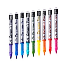 Ceramic Drawing Markers and Brush Marker Paint Markers, 12 Shade
