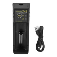 18650 Caricabatterie 26650 Usb Nickel Hydrogen Aa Aaa 21700 Caricabatterie al Litio un Slot Singolo