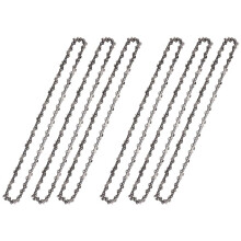 6PCS 14 Inch Metal Chainsaw Chain 3/8In LP Saw Chain 52 Drive Link Electric Saw Accessory Replacement Chainsaw Saw Chain