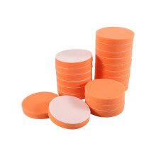 20Pcs 125mm Gross Polishing Buffing Pads 5 Inch Flat Sponge Car Polisher Clean Waxing Auto Paint Maintenance Care