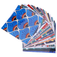 24 PeçAs Autoadesivo Mosaico Tijolo 3D Adesivo Cozinha Banheiro Adesivos de Parede -15X15Cm
