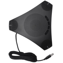 G95 USB Desktop Computer Conference Omnidirectional Microphone Mic Speaker Speakerphone for Business Video Meet