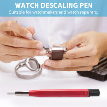 Guarda Rimozione Spazzola per Ruggine Penna Fibra di Vetro / Ottone / Acciaio Pulito Strumento per la Lucidatura Dei Graffi Orologio Strumento di