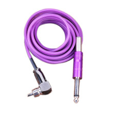Tattoo RCA Clip Cord 180 Cm LäNge Silikon Soft Tattoo RCA Verbindungs Kabel für Rotierende Tattoo Maschinen