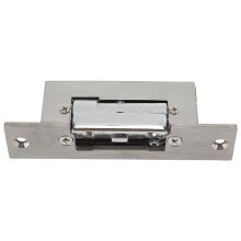 Electric Door Adjustable Lock-Tongue Secure Electric Strike Lock Door Double Unlock Mode NC/NO 12V Access Control System