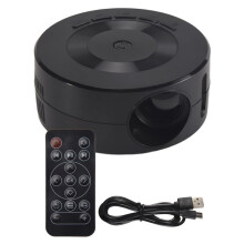 YT200 Convenient Projector LED Mobile Video Projector Home Theater Media Player Kids Home Wired Same Screen Projector