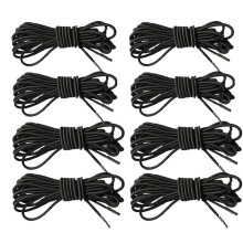 8 PièCes éLastique Camping Multibrin Dichotomanthes Corde Chaises Longues Fixation pour Fauteuils Inclinables Kit de RéParation de Corde de Corde