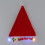 Rote Feiertags-Partykappe mit LED-Lichtern für-04 5