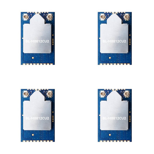4X RTL8812CU Wireless Dual Band WIFI Module 2.4G/5G High Power for Linux Android USB Interface IPEX BL-M8812CU2