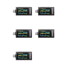 5X KOWSI KWS-X1 Type-C Tester  3.3-36V 0-12A Digital Voltage Current Detection Meter IPS Display